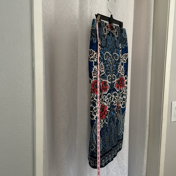 ECI STRETCH BOHO PENCIL SKIRT Sz:S - Picture 4 of 10